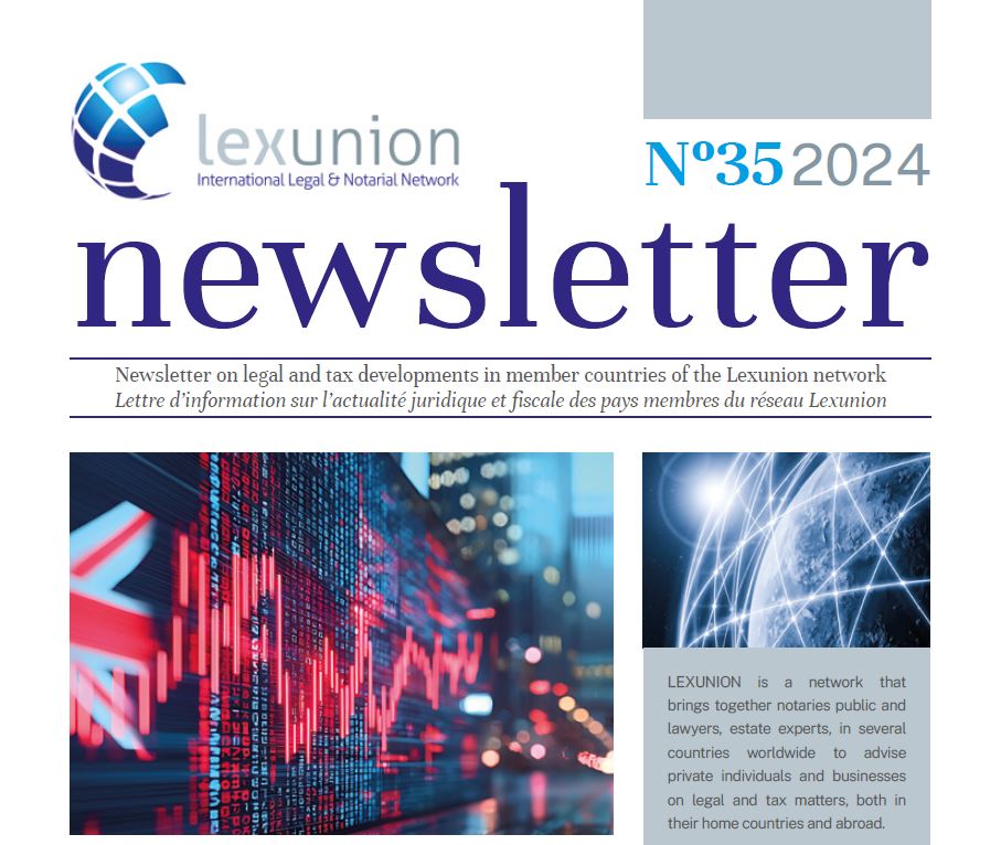 Newsletter 35 4T 2024 Lexunion