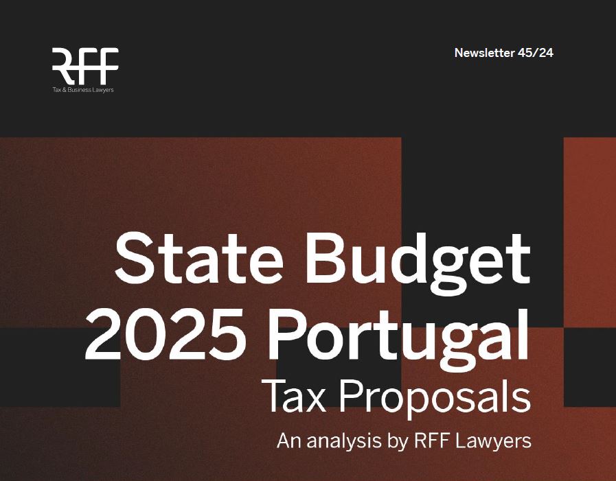 State Budget Portugal 2025 Tax proposals RFF Lawyers Lexunion