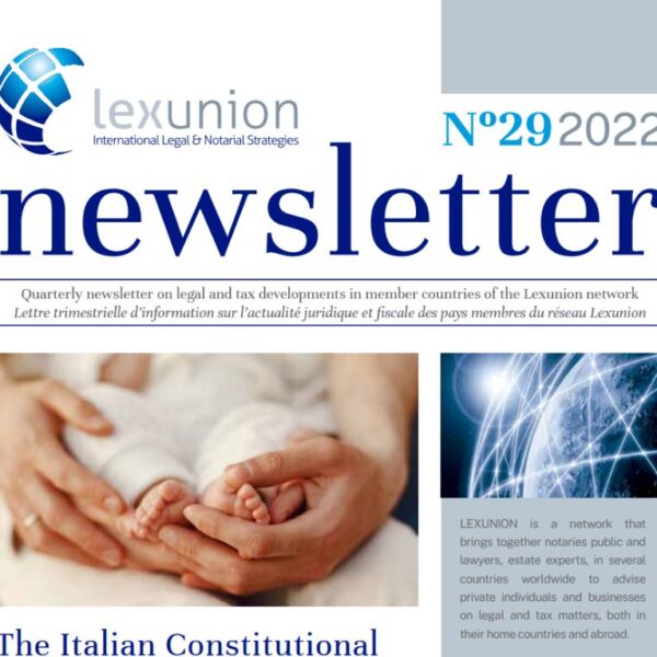 Newsletter 29 2T 2022 Lexunion