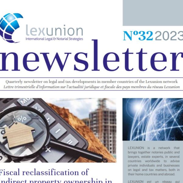 Newsletter 32 1T 2023 Lexunion