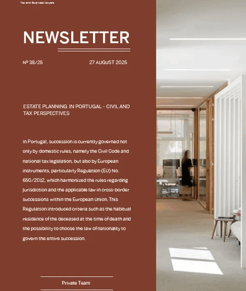 Estate Planning Portugal Civil Tax Perspectives