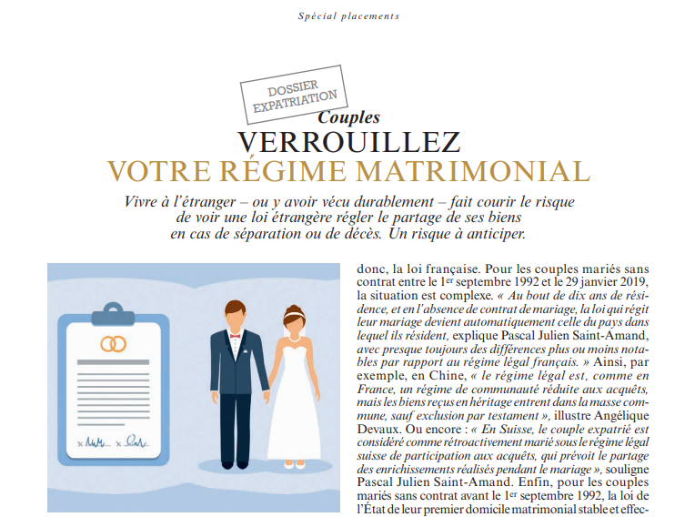 Verrouillez votre regime patrimoniale Groupe Althemis Lexunion